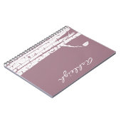 Carnet Arbres de bouleau roses (Côté gauche)