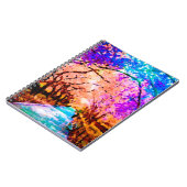 Carnet Arbres de printemps (Côté gauche)