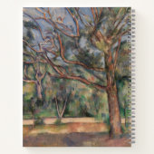 Carnet Arbres et Route, Paysage Post-Impressionniste (Dos)