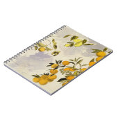 Carnet Arbres oranges, 1863 (la semaine, graphite fini à (Côté gauche)