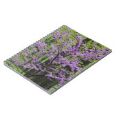 Carnet Arbres rouges en pleine floraison printanière près (Côté gauche)