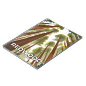 Carnet Arbres séquoias | Voyage Watercolor du parc nation (Côté gauche)