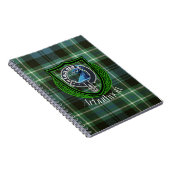 Carnet Arbuthnott Scottish Clan Tartan et Crest (Côté Droit)