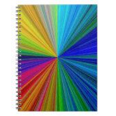 Carnet Arc arc-en-ciel circulaire (Devant)