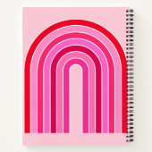 Carnet Arc Arc Rouge Et Rose De Preppy Arc Arc Arc Arc Ar (Dos)