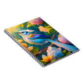 Carnet Arc en arc-en-ciel Jay Imaginaire Bird (Côté Droit)
