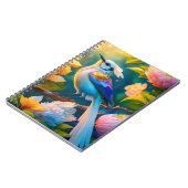 Carnet Arc en arc-en-ciel Jay Imaginaire Bird (Côté gauche)