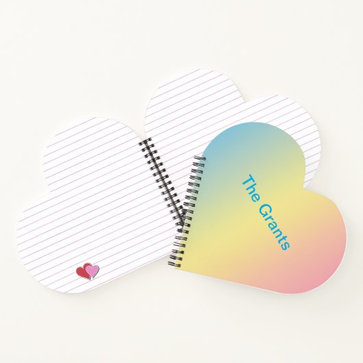 Carnet Arc-en-ciel (Intérieur)