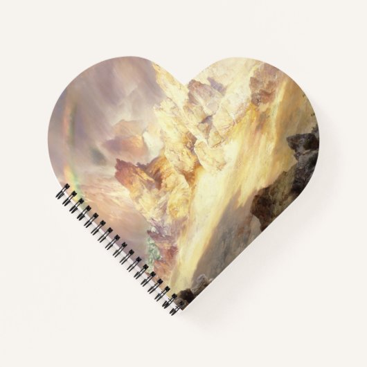 Carnet Arc en ciel au-dessus de Yellowstone, Moran 1900 (Devant)