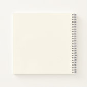 Carnet Arc-en-ciel charmant pour filles aux étoiles brill (Dos)