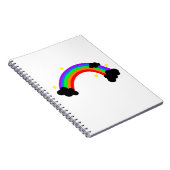 Carnet Arc-en-ciel coloré (Côté Droit)