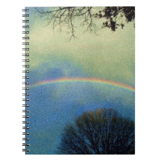 Carnet Arc-en-ciel complet en style Seurat (Devant)