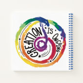 Carnet Arc-en-ciel Croissance Mindset Sketbook (Dos)