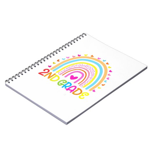 Carnet Arc En Ciel De 2E Année Où L'Aventure Commence (Côté gauche)