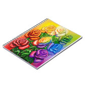 Carnet Arc-en-ciel de Rose (Côté gauche)