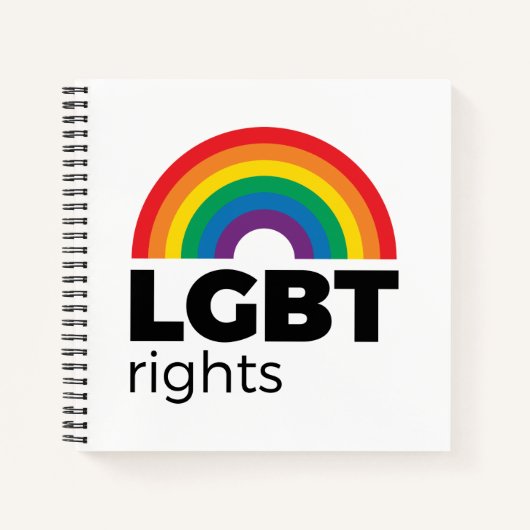 Carnet Arc-en-ciel des droits LGBT (Devant)