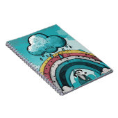 Carnet Arc-en-ciel et chien (Côté Droit)