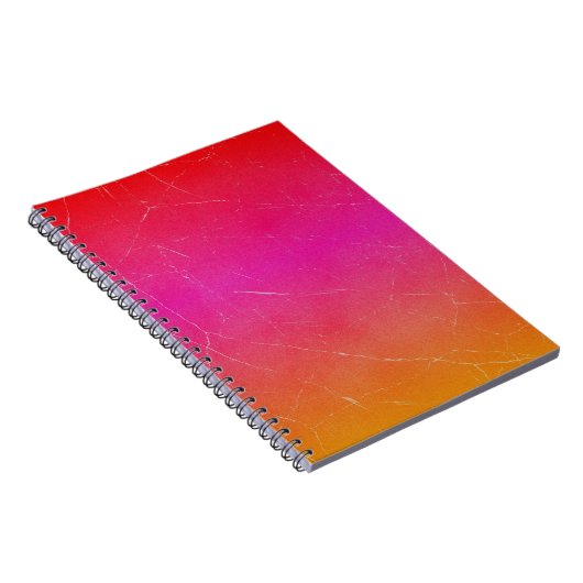 Carnet Arc-en-ciel Gradient Art Abstrait (Côté Droit)