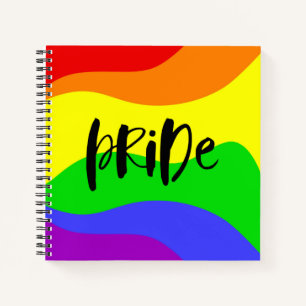Carnet Arc-en-ciel moderne Pride