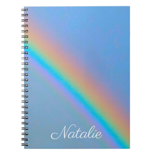 Carnet Arc-en-ciel naturel (Devant)