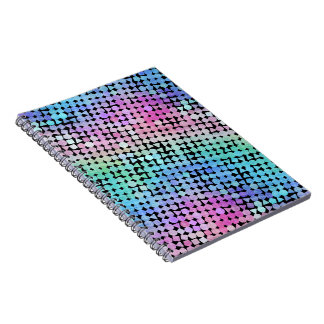 Carnet arc-en-ciel regen :