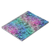 Carnet arc-en-ciel regen : (Côté gauche)