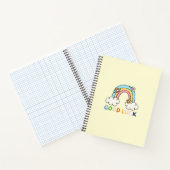 Carnet Arc en ciel Retour à l'école cadeau enseignant Cad (Intérieur)