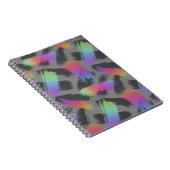 Carnet arc-en-ciel rétro radical : (Côté Droit)