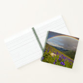 Carnet Arc En Ciel Sur Un pré Fleuri (Intérieur)