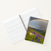 Carnet Arc En Ciel Sur Un pré Fleuri (Intérieur)