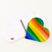 Carnet Arc-en-ciel vibrant de couleurs (Intérieur)
