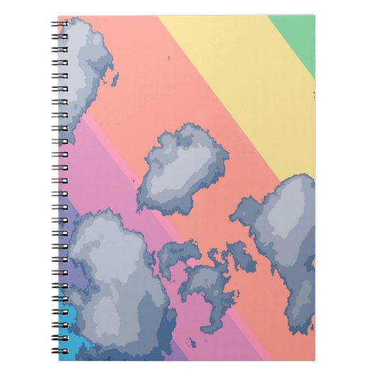 Carnet Arc-en tiré (Devant)