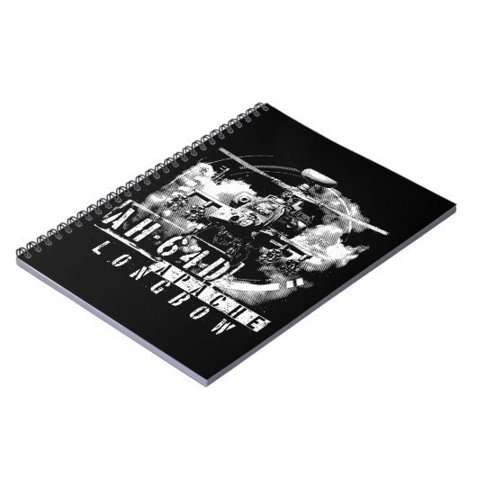 Carnet Arc long Apache AH-64D (Côté gauche)