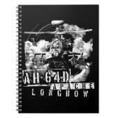 Carnet Arc long Apache AH-64D (Devant)