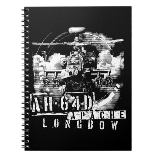 Carnet Arc long Apache AH-64D (Devant)