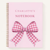 Carnet Arc rose (Devant)