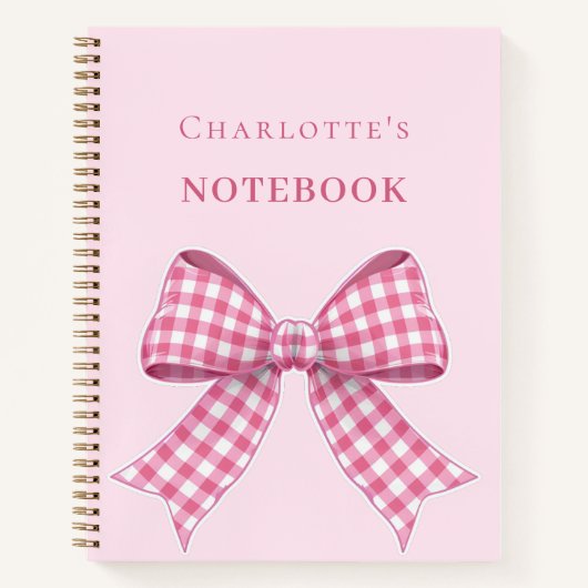 Carnet Arc rose (Devant)