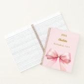 Carnet Arc rose élégant (Intérieur)