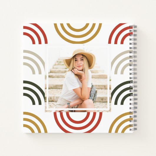 Carnet Arche arc en ciel (Dos)