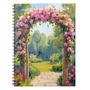 Carnet Arche de fleurs de mariage Peinture de mariage à