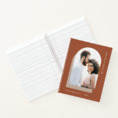 Carnet Arche simple | Terracotta moderne avec photo (Intérieur)