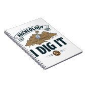 Carnet Archéologie I Dig It Archéologie Archéologue (Côté Droit)