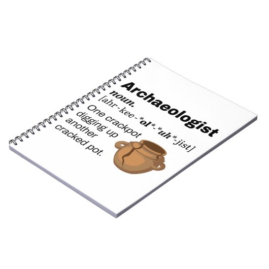 Carnet Archeologiste Définition Crackpot (Côté gauche)