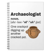 Carnet Archeologiste Définition Crackpot (Devant)