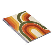 Carnet Arches Abstraits Rétro Milieu de Siècle (Côté Droit)