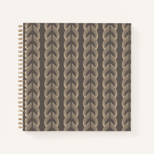 Carnet Arches Art déco en Champagne sur Charbon de bois c