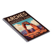 Carnet Arches Parc National Moab Utah Delicate Arch (Côté Droit)