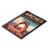 Carnet Arches Parc National Moab Utah Delicate Arch (Côté gauche)