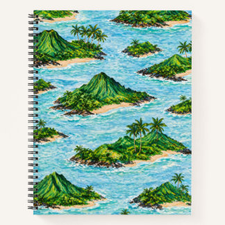 Carnet Archipel d'île tropicale