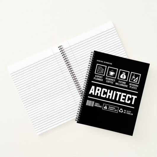 Carnet Architect Handling Information Architecture Mens C (Intérieur)
